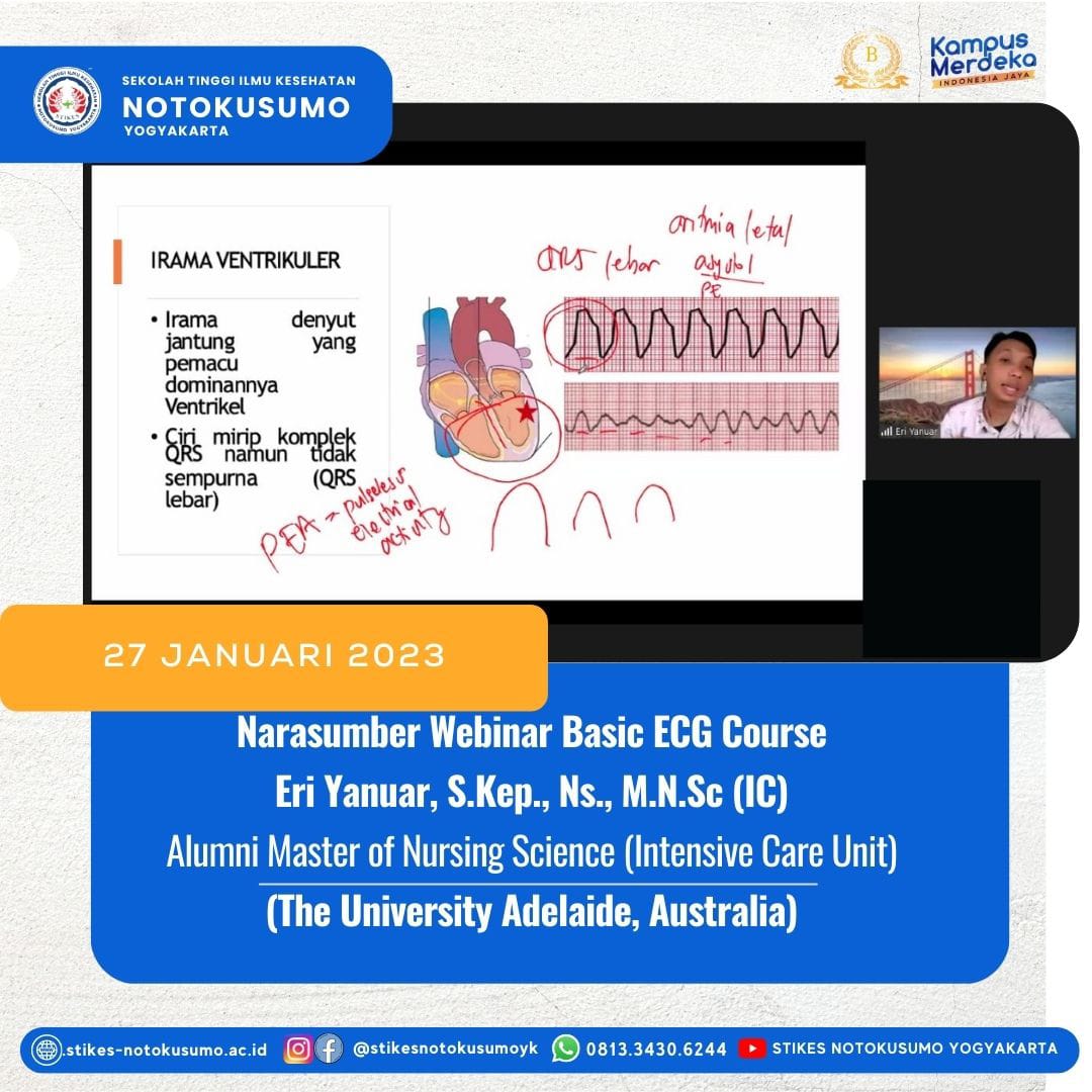 PELATIHAN “BASIC ECG COURSE” BAGI MAHASISWA DAN TENAGA KESEHATAN DI ...